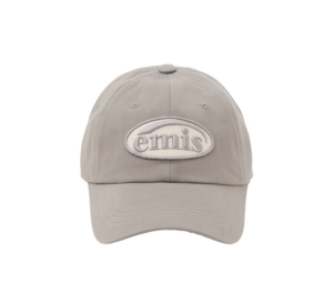 Emis Tone On Tone Wappen Ball Cap Gray