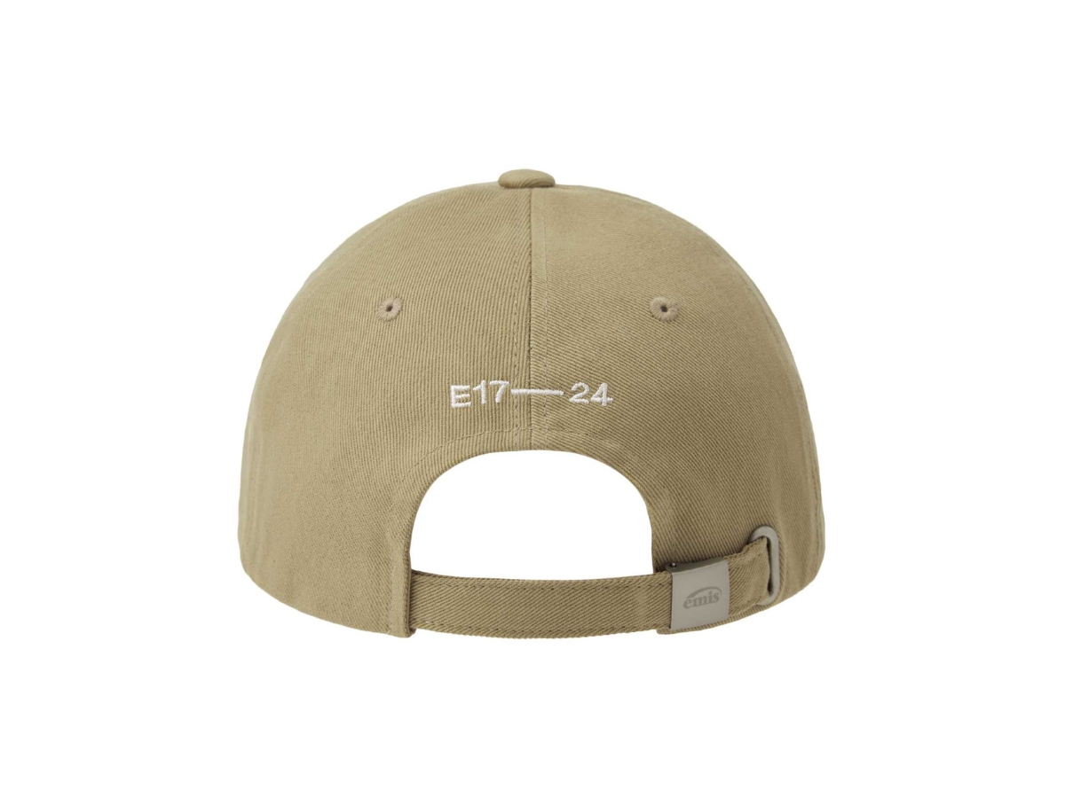 Buy Emis Twill Capital Logo Ball Cap Beige | SASOM