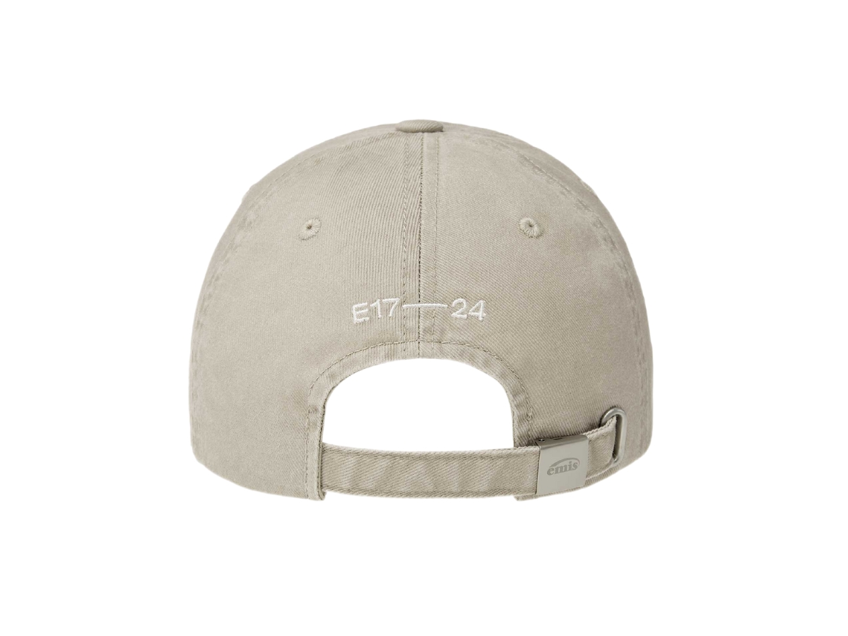 Emis Vintage Pigment Ball Cap Beige Shop Authentic at SASOM