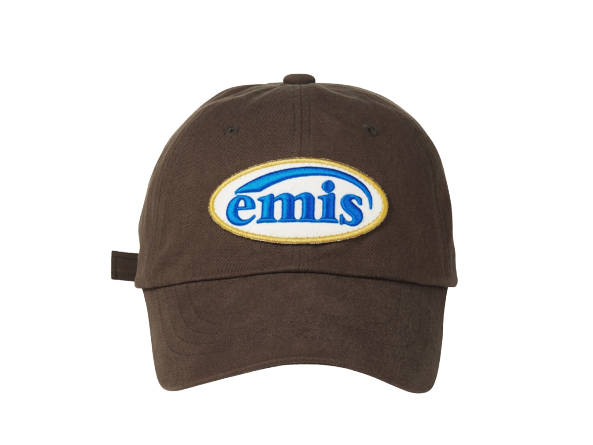 Emis Wappen Ball Cap Brown Shop Authentic at SASOM