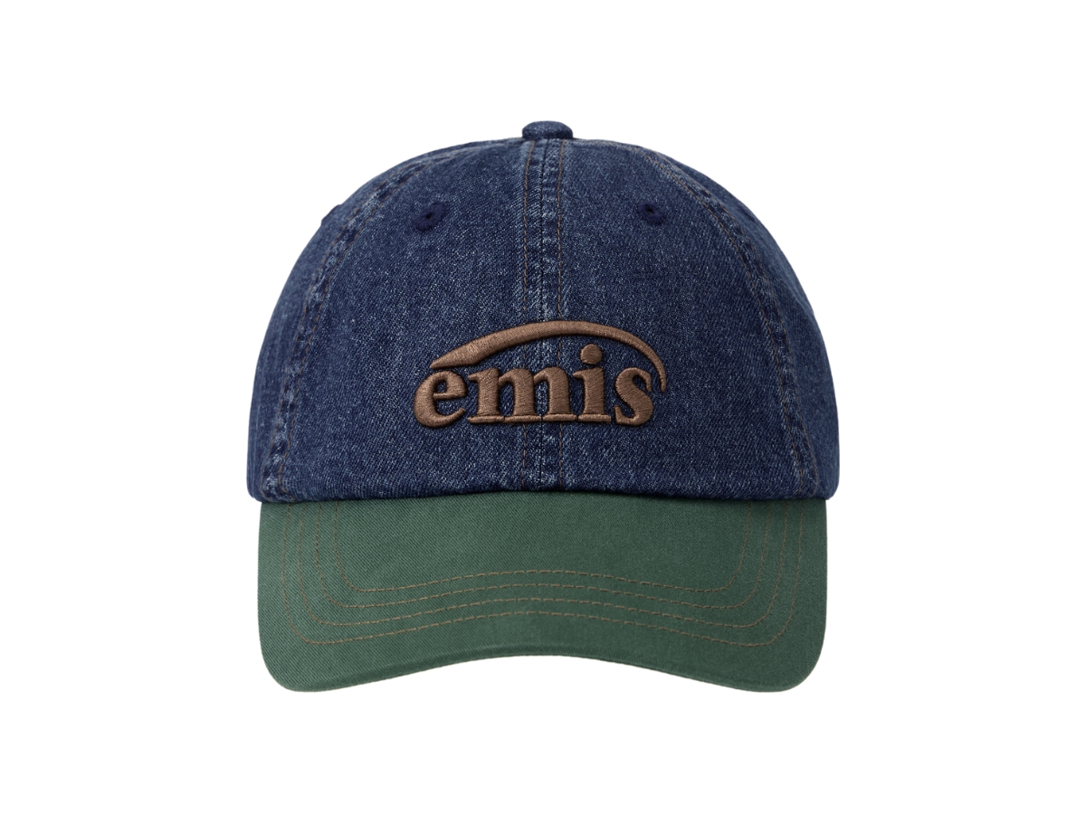 ช้อป Emis Washed Denim Ball Cap Blue-Greenของแท้ที่ SASOM