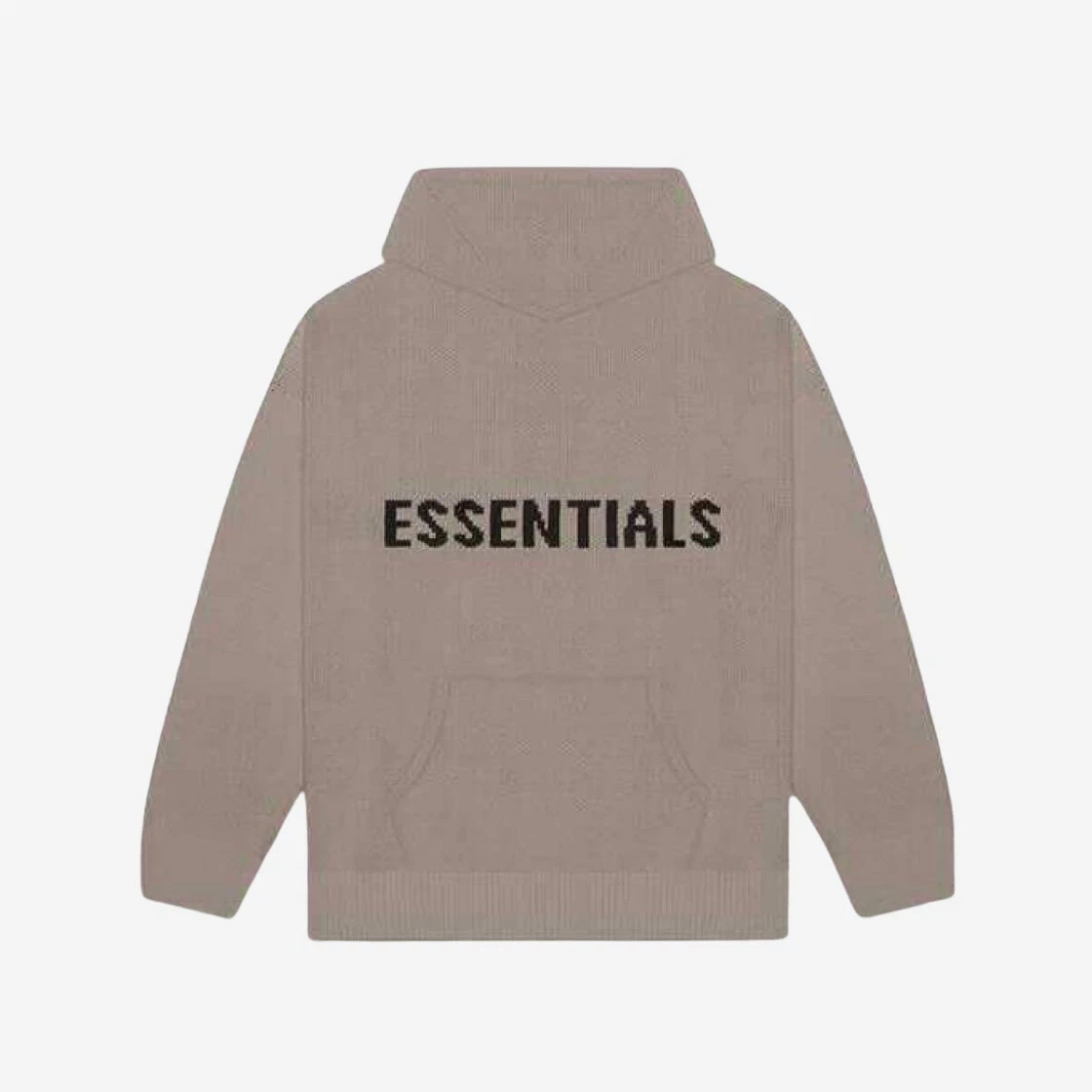 SASOM เสื้อผ้า Essentials Knit Hoodie Taupe 20FW เช็คราคาล่าสุด