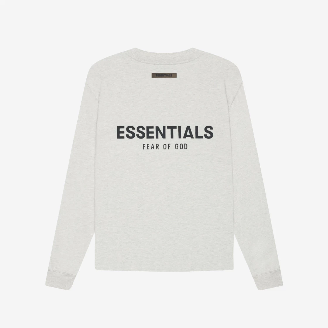 Essentials Long Sleeve T-Shirt Oatmeal - 21SS