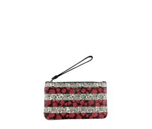 Buy Coach Large Wristlet Wallet Rose Queen Print Black White at Sasom – Authentic and Ready to Ship