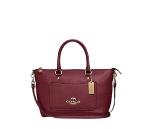 Buy Coach Mini Emma Satchel Wine at Sasom – Authentic and Ready to Ship
