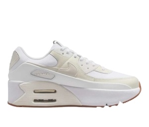 Buy Nike Air Max 90 Wear resistant And Lightweight Low Top Running Shoes Women's White at Sasom – Authentic and Ready to Ship