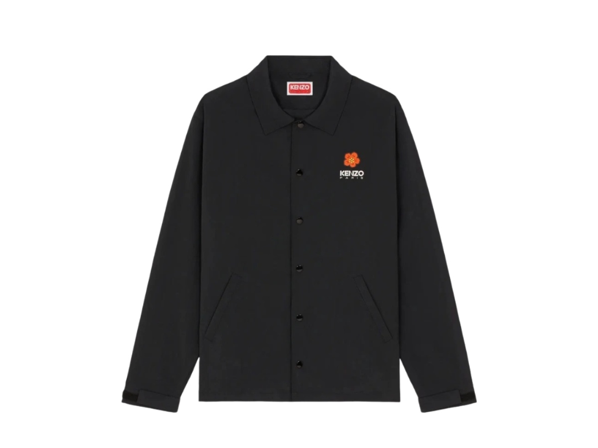 MISBHV flower coach jacket L 美品 BLACK Relaxed Fit Lightweight Boke Flower Coach Jacket Black