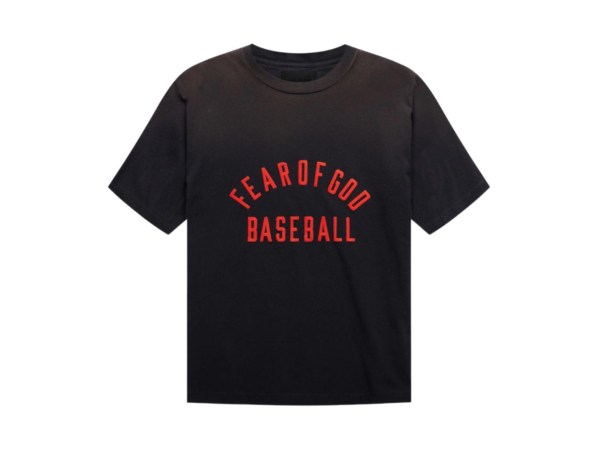 SASOM | เสื้อผ้า Fear of God Baseball Tee Vintage Black เช็คราคาล่าสุด