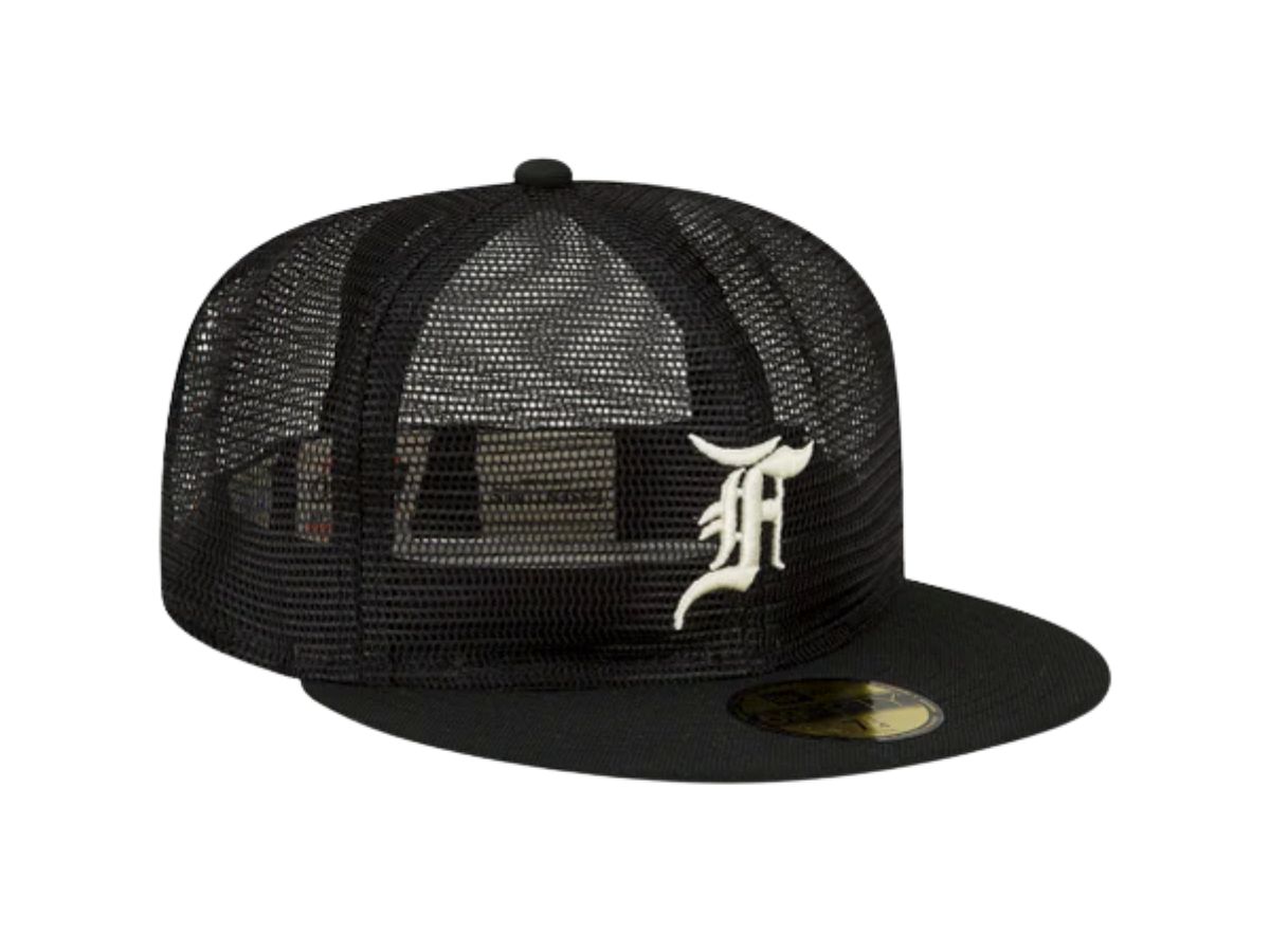 Fear of God x New Era Essential Full Mesh 59FIFTY Fitted Caps