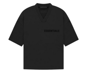 Fear of God Essential V-Neck (Black Collections) (FW23)