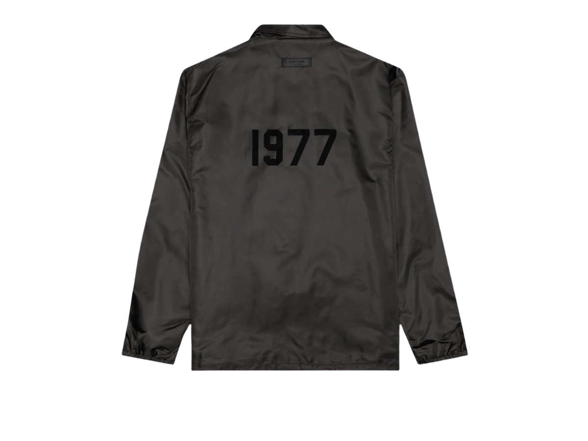 Fear of God Essentials Coaches Jacket Off-Black (FW22)