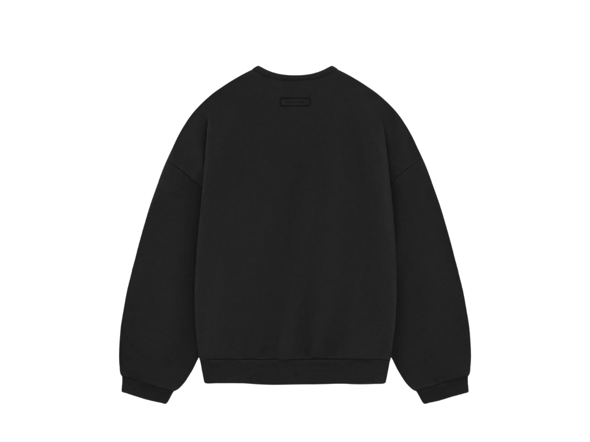 Fear Of God Essentials Crewneck Sweatshirt Jet Black (SP24)