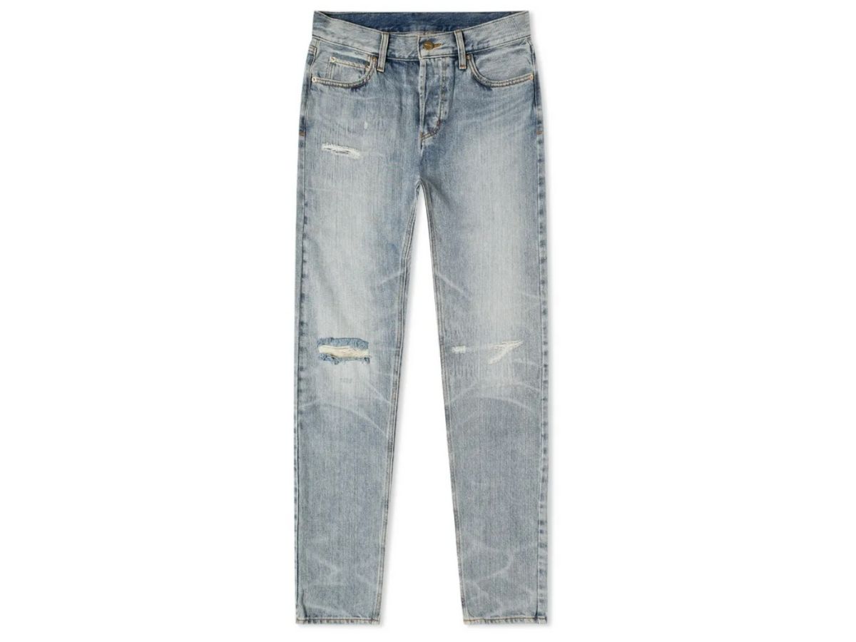 Buy Fear of God Essentials Denim Pant Light Indigo | SASOM