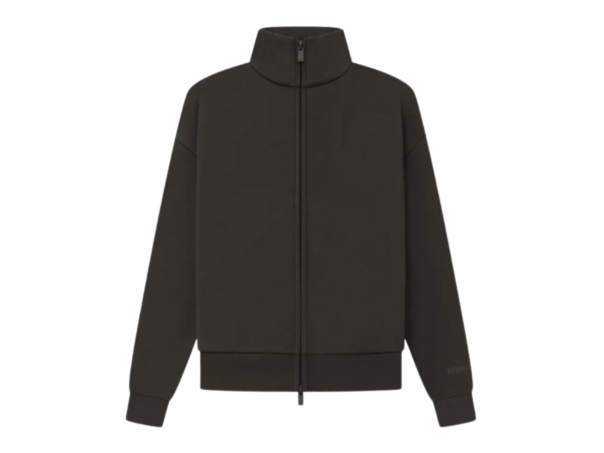 Fear of God Essentials Fullzip Jacket Off Black | ของแท้