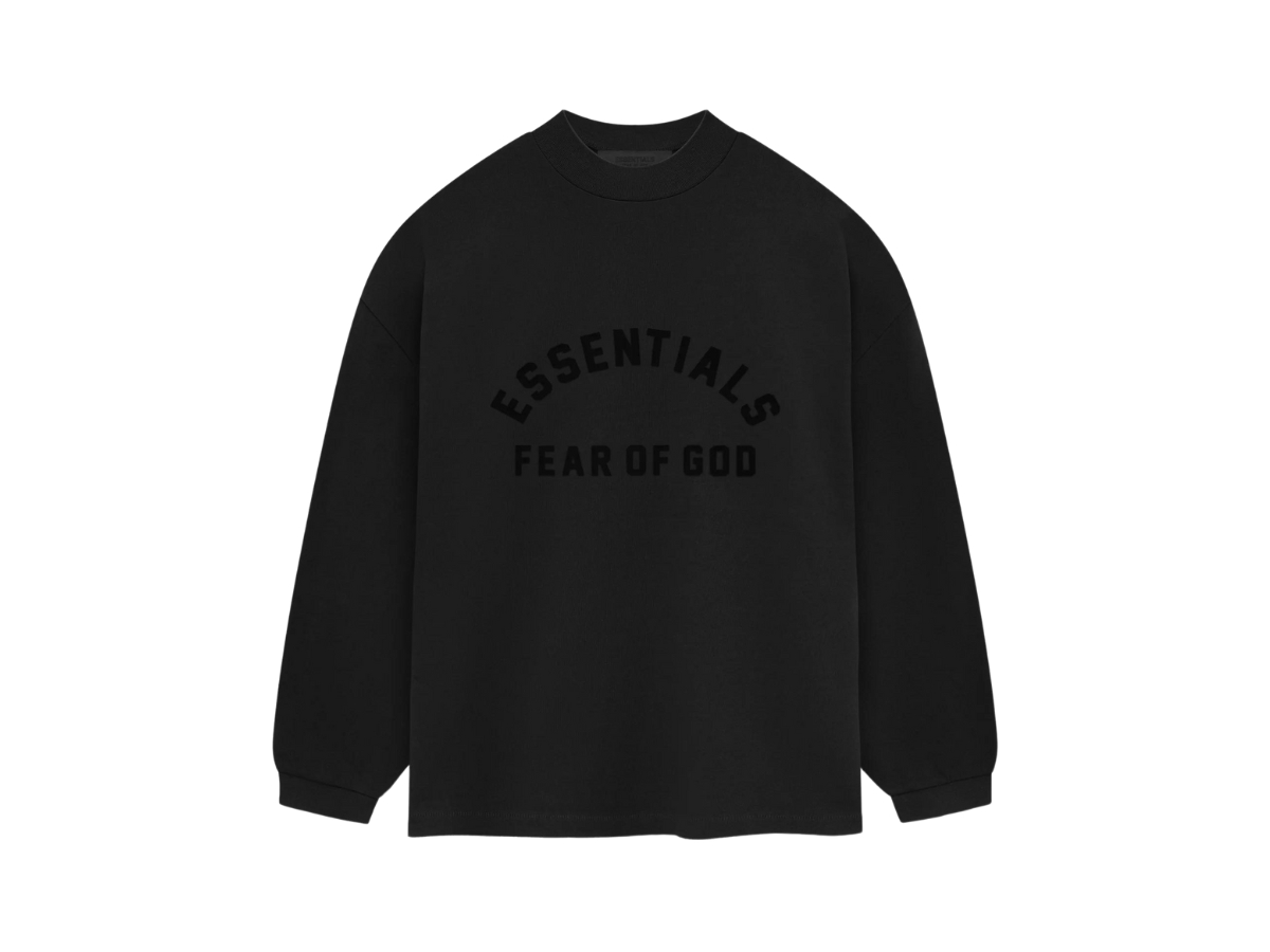 Fear Of God Essentials Heavy Jersey Longsleeve T-shirt Jet