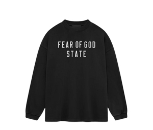 Buy Fear of God Essentials Heavy Longsleeve Tee Black (FW24) at Sasom – Authentic and Ready to Ship