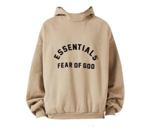 Fear of God Essentials Hoodie Core Dusty Beige (FW23)