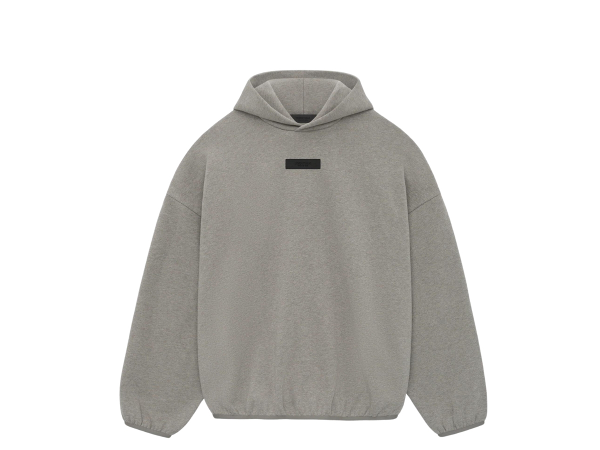 Fear of God Essentials Hoodie Heather Grey (SS24)