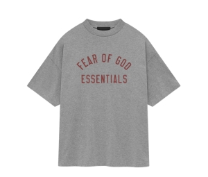 Fear of God Essentials Jersey Crewneck Tee Dark Heather (FW24)