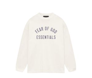 Buy Fear of God Essentials Jersey Long Sleeve Tee Shell (FW24) at Sasom – Authentic and Ready to Ship