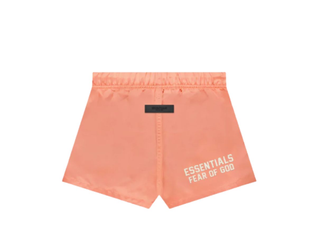 Og Girls Tour Orange Nylon Shorts