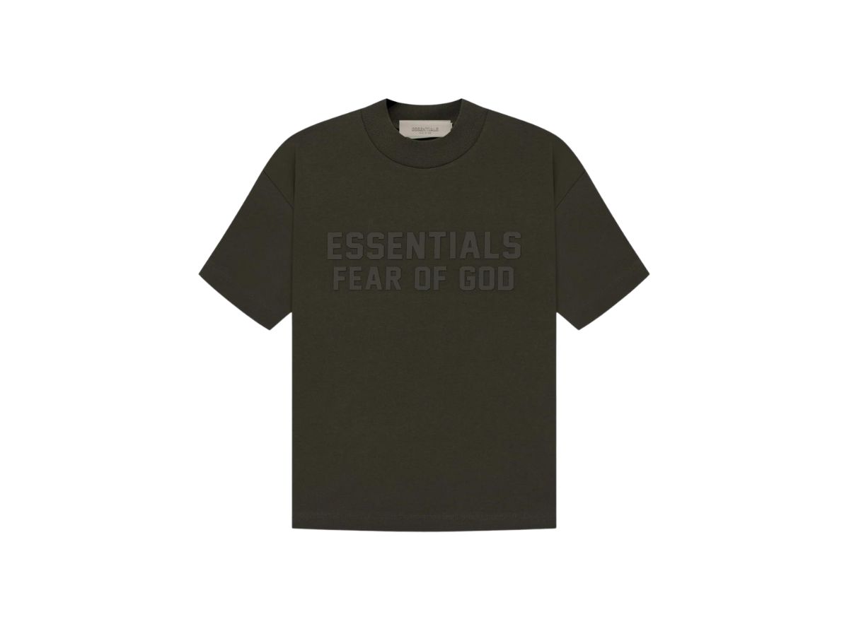 SASOM  apparel Fear of God Essentials Tee Jet Black (SS23) Check