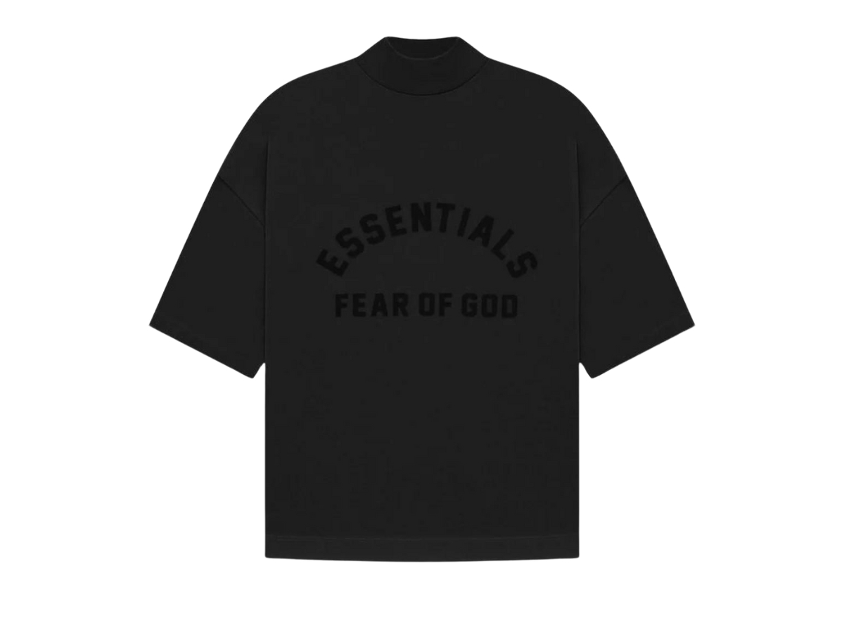 Buy Fear of God Essentials Kids Tee Jet Black (SS23) | SASOM