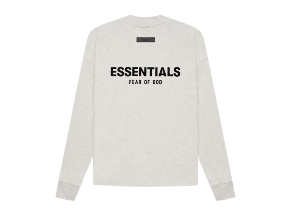 SASOM | เสื้อผ้า Fear of God Essentials Long-Sleeve Tee 'Light ...