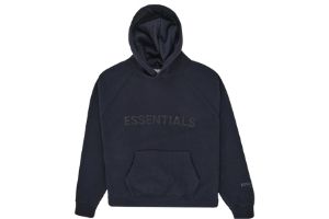 Buy Fear of God ESSENTIALS NAVY HOODIE at Sasom – Authentic and Ready to Ship