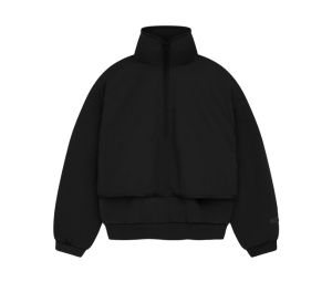 【ESSENTIALS】Nylon Fleece Hooded Sweater/Seal/ Jet Black Fear of God Essentials Nylon Fleece Hooded Sweater Ink/Jet