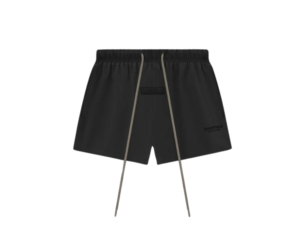 FEAR OF GOD ESSENTIALS - Logo-Appliquéd Stretch-Nylon Shirt - Black