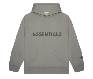 Fear of God Essentials Pullover Hoodie Applique Logo Cement (SS20)