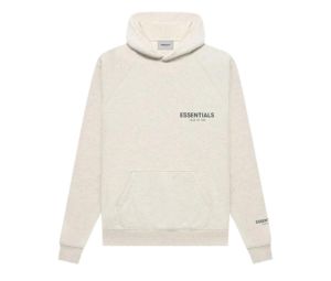 Fear of God Essentials Pullover Hoodie Light Heather Oatmeal (FW21)