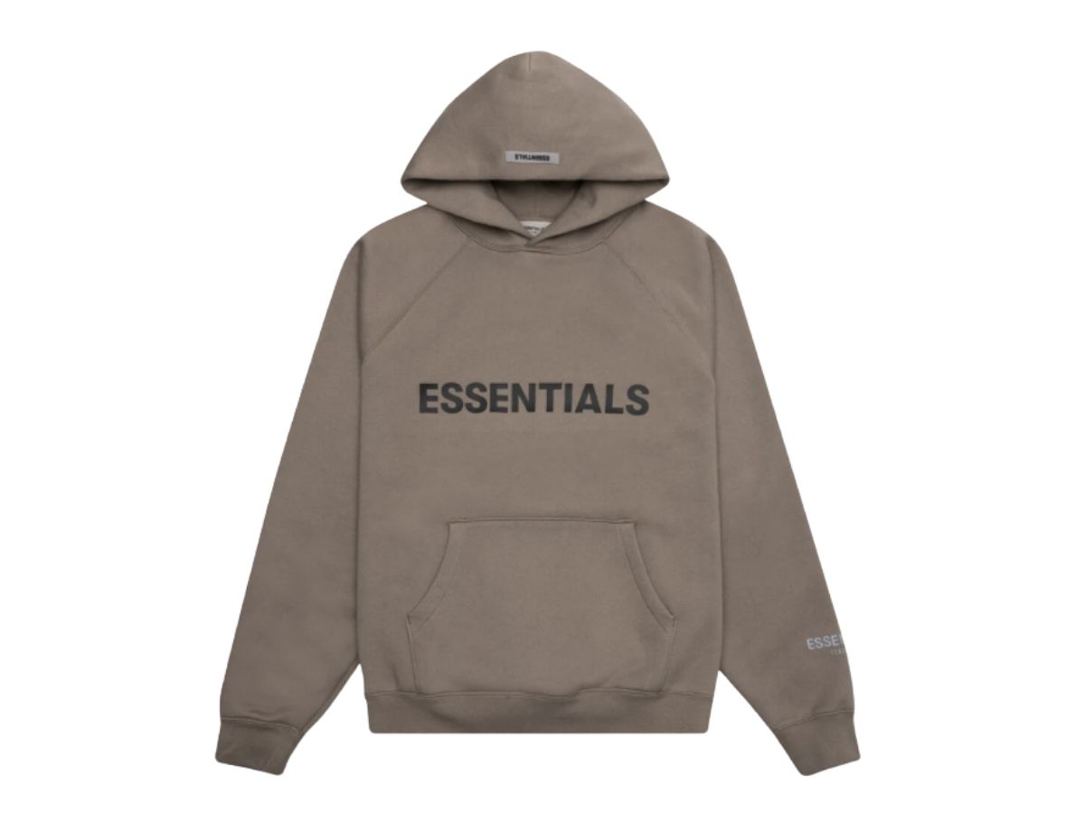 SASOM | apparel Fear of God Essentials Pullover Hoodie Taupe Check the ...