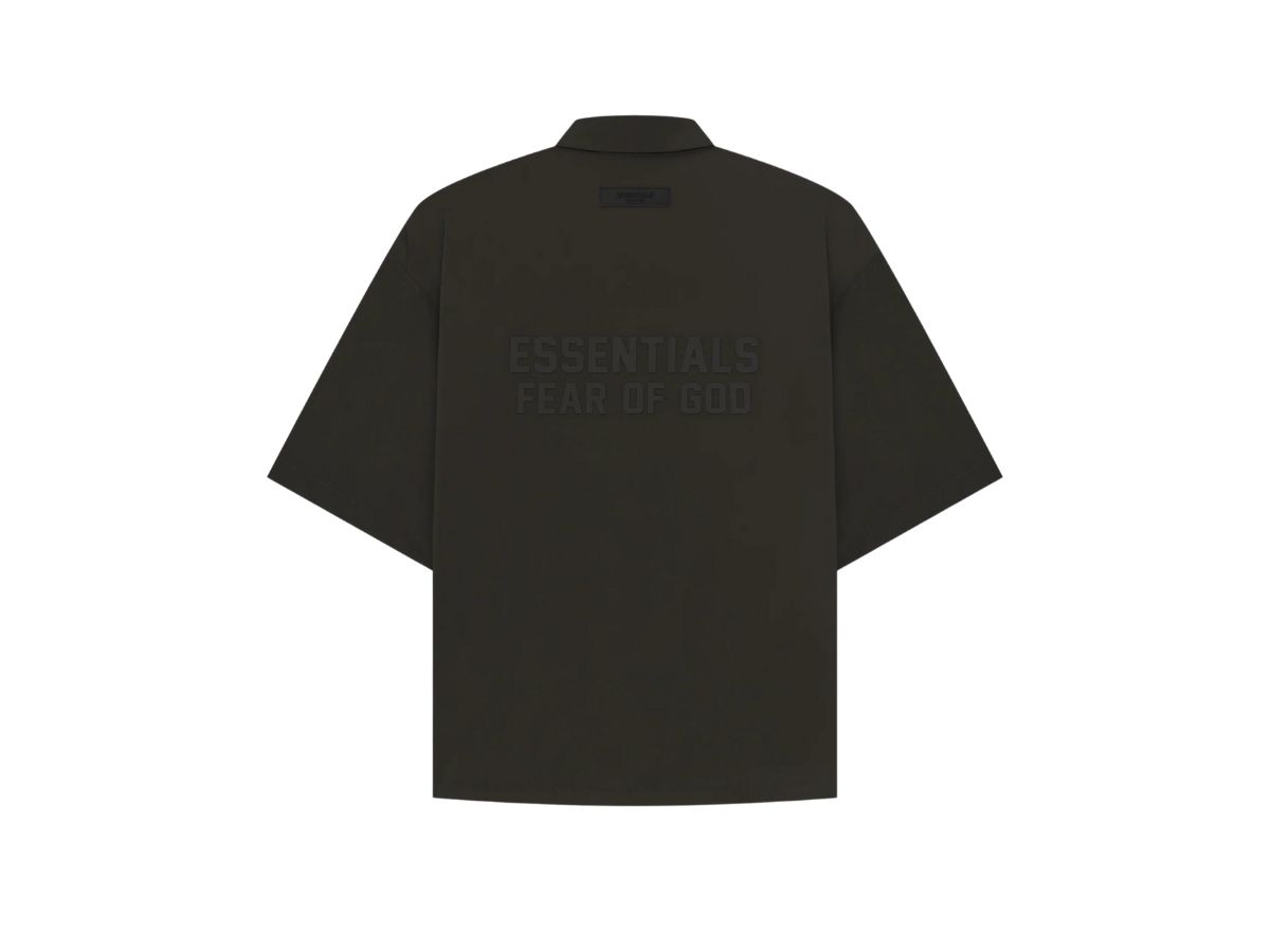 人気 ☆FEAROFGOD☆ ESSENTIALS SS T-SHIRT OFF BLACK - 23SS FOG Essentials Fear of God Essentials T-Shirt SS23 'Off-Black'