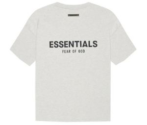 Fear of God Essentials T-shirt Light Heather Oatmeal (SS21)