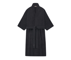 Fear Of God Loungewear The Cashmere Robe Melange Black (FW23)