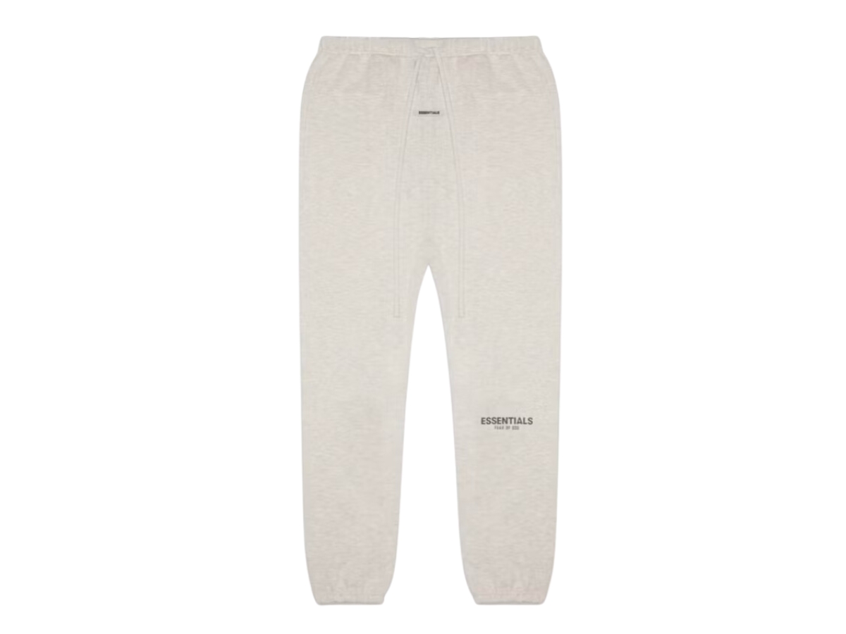 Fear of god cheap essentials sweatpants heather grey