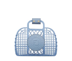 Buy Fendi Basket Small Recycled Plastic Sky Blue at Sasom – Authentic and Ready to Ship