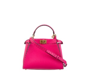Buy Fendi Peekaboo Mini Bag Pink at Sasom – Authentic and Ready to Ship