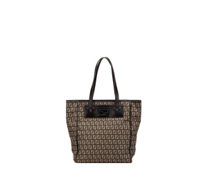 Buy Fendi Zucchino Canvas Tote Bag Brown at Sasom – Authentic and Ready to Ship