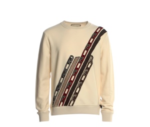 Buy Fendi Graphic Print Crew Neck Pullover Neutral at Sasom – Authentic and Ready to Ship