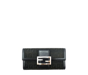 Buy Fendi Zucca Brown Leather Long Continental Wallet at Sasom – Authentic and Ready to Ship