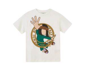 Buy Fendi Kids Character T-Shirt In Cotton White at Sasom – Authentic and Ready to Ship