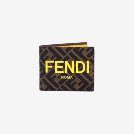 Buy Fendi Fabric Bi-Fold Wallet Brown at Sasom – Authentic and Ready to Ship