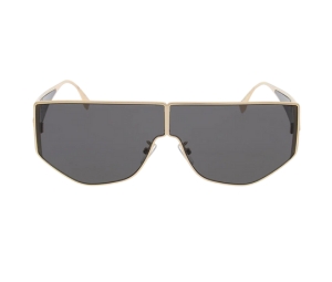 Buy Fendi Shield Sunglasses In Metal Frame With Grey Lens at Sasom – Authentic and Ready to Ship
