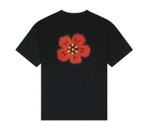 Buy Kenzo Gots Boke Flower Embroidered Oversize T-Shirt Black at Sasom – Authentic and Ready to Ship