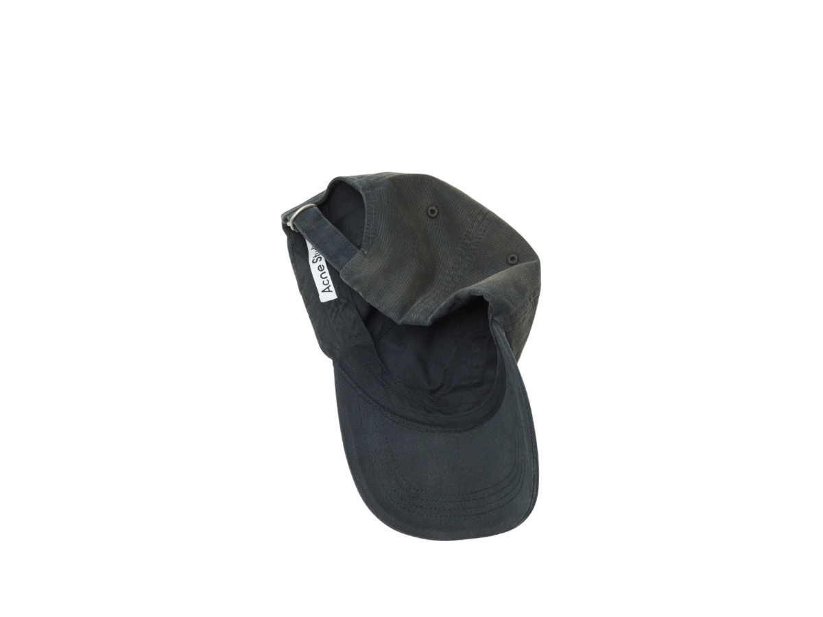 Acne Studios Acne Studios Logo Cap Faded Black - view 2
