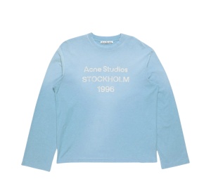 Buy Acne Studios Sprayed 1996 Logo T-Shirt Null at Sasom – Authentic and Ready to Ship