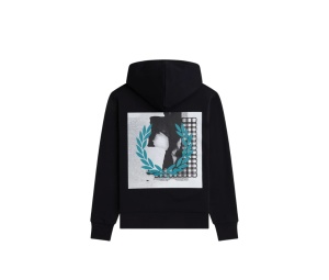 Buy Fred Perry Rave Graphic Hoodie Black at Sasom – Authentic and Ready to Ship
